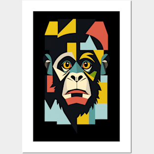 Portrait of Monkey Posters and Art